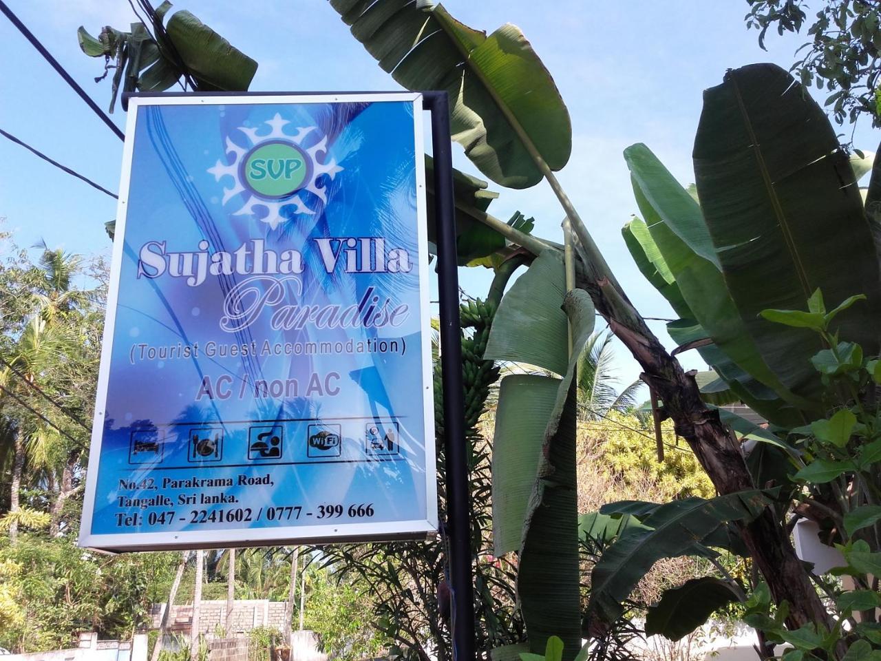Sujatha Villa Paradise Tangalle Zewnętrze zdjęcie